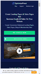 Mobile Screenshot of optimisepress.com